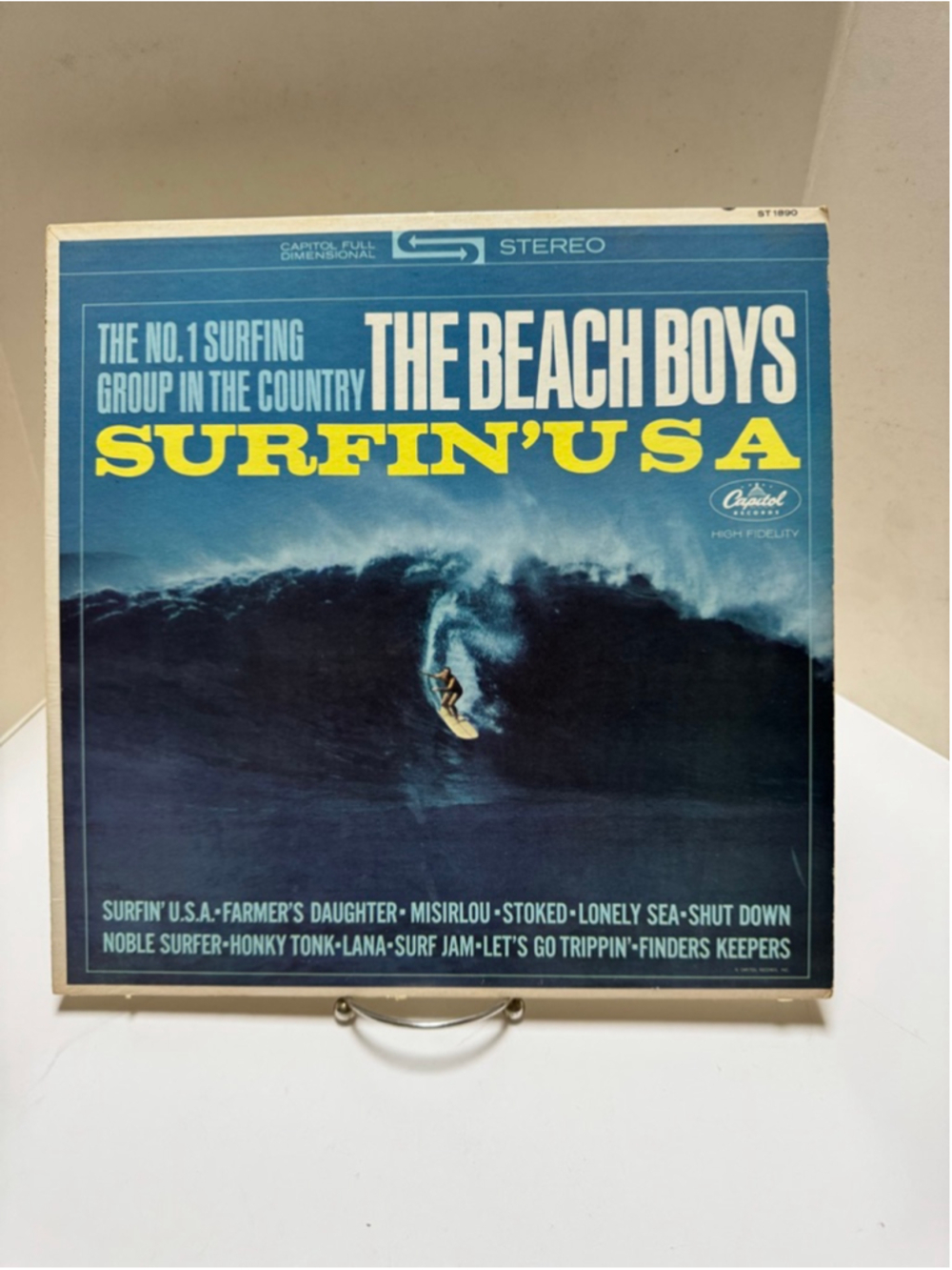 The Beach Boys Surfin' USA Vinyl Record SLEEVE ONLY - NO RECORD